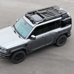 Denza 5/8 Aluminum Roof Rack platform W/Side Ladder Storage Box