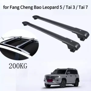 Drill-Free Roof Cross Bars & Roof Racks (Heavy-Duty Aluminum Alloy) - Specialized for Fang Cheng Bao Leopard 5/Tai 3/Tai 7