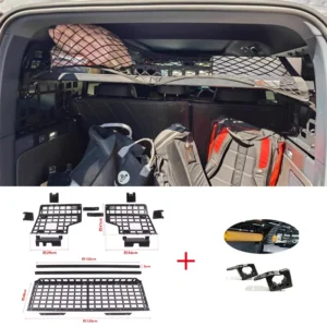For BYD Fang Cheng Bao Leopard 5 2023-2025 Car Rear Trunk Cargo Shelf Storage Rack Extender Organizer Molle Panel Accessories