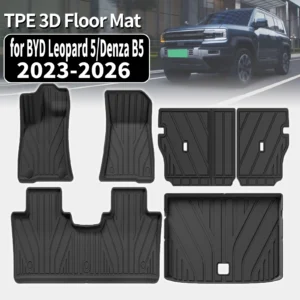 for BYD Leopard 5 Denza B5 Bao 5 2023 2024 2025 2026 Eco-Friendly TPE Floor Mats Non-Slip Dustproof Car Interior Accessories