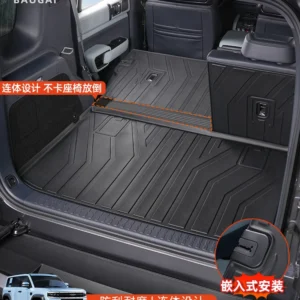 for BYD Leopard 5 Fang Cheng Bao 5 five 2024-2026 All-inclusive TPE trunk pad  Interior Accessories