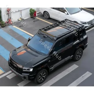 Denza B8 roof rack platform with noise reduction